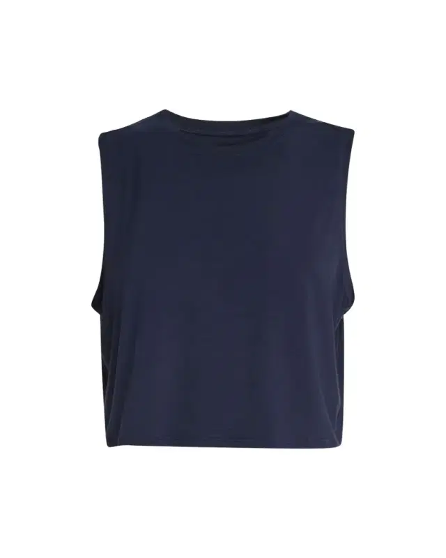Sienna Cropped Jersey Tank