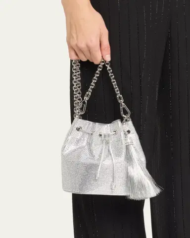 Judith Leiber Couture Piper Medium Crystal Bucket Bag | Thumbnail 5 Judith Leiber Couture Piper Medium Crystal Bucket Bag | Thumbnail 5