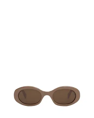 Celine Triomphe Acetate Oval Sunglasses | Thumbnail 1 Celine Triomphe Acetate Oval Sunglasses | Thumbnail 1