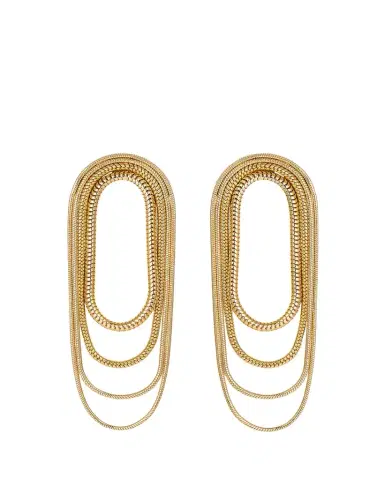 Fernando Jorge 18k Yellow Gold Multi-Chain Earrings | Thumbnail 1 Fernando Jorge 18k Yellow Gold Multi-Chain Earrings | Thumbnail 1