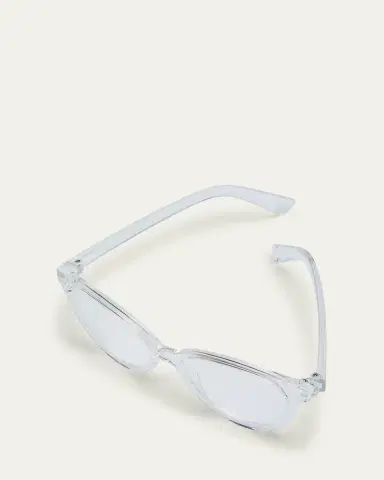 The Book Club The Art of Snore Plastic Cat-Eye Reading Glasses | Thumbnail 5