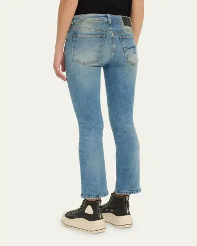 R13 Kick Fit Straight Cropped Jeans | Thumbnail 3
