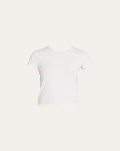 SLVRLAKE Fitted Cropped Baby Tee | Thumbnail 5