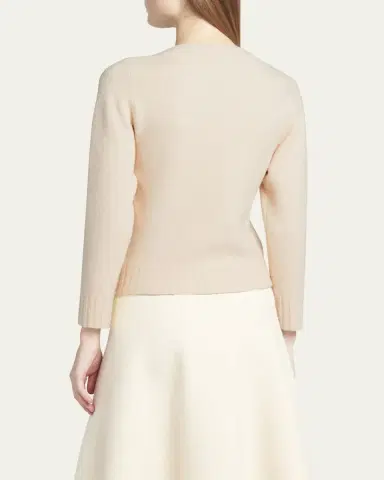 Jil Sander Round-Neck Wool Sweater | Thumbnail 3