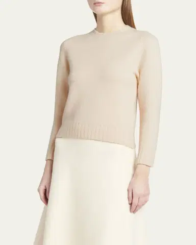 Jil Sander Round-Neck Wool Sweater | Thumbnail 4