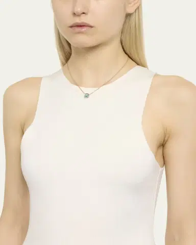 Pomellato 18K Rose Gold Nudo Blue Topaz Pendant Necklace | Thumbnail 2