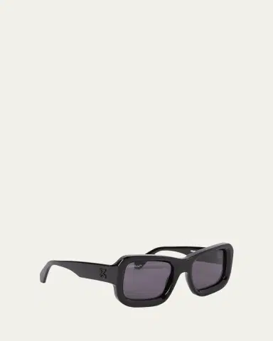 Off-White Verona Arrow Logo Acetate Butterfly Sunglasses | Thumbnail 2