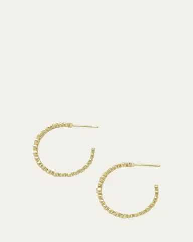 Ippolita 18K Stardust Starlet Diamond Hoop Earrings | Thumbnail 3
