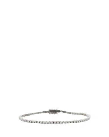 Jennifer Meyer White Gold Diamond 4-Prong Bracelet | Thumbnail 1