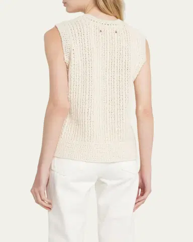 Golden Goose Journey Knit Crewneck Top | Thumbnail 3 Golden Goose Journey Knit Crewneck Top | Thumbnail 3