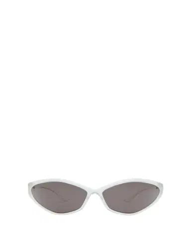 Balenciaga 90s Oval Iridescent Injected Nylon Wrap Sunglasses | Thumbnail 1