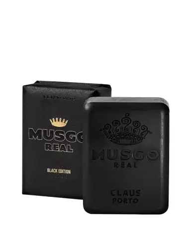 Claus Porto Musgo Real Soap Bar Black Edition, 5.6 oz | Thumbnail 1