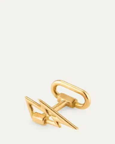 Marla Aaron 6mm Bolt Lockette Earring, Single | Thumbnail 3