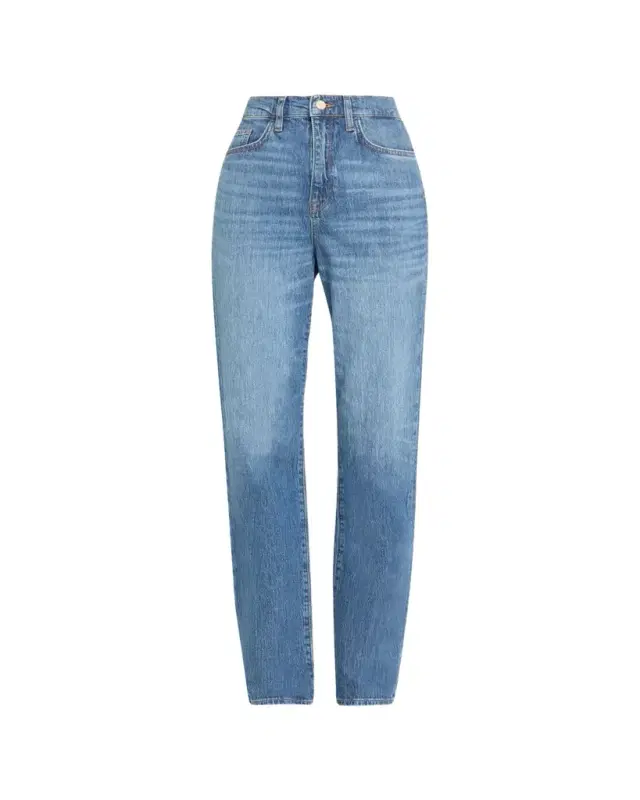 Ms.  V-High Rise Straight-Leg Jeans