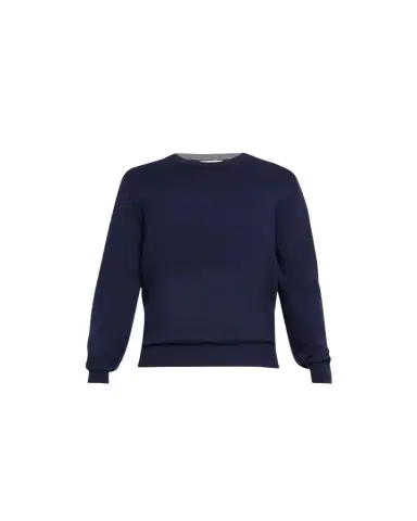 Brunello Cucinelli Men's Cashmere Crewneck Sweater | Thumbnail 1