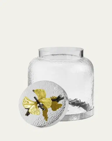 Michael Aram Butterfly Ginkgo Cookie Jar | Thumbnail 2