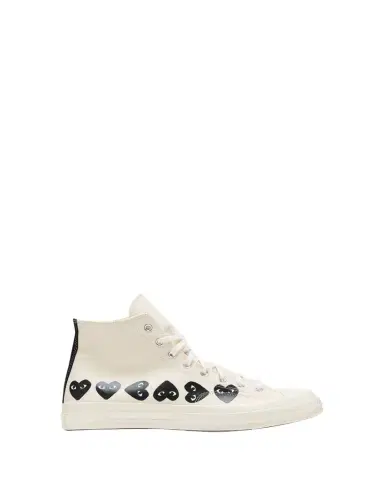 Comme des Garçons x Converse Men's Chuck 70 Multi Heart High-Top Sneakers | Thumbnail 1
