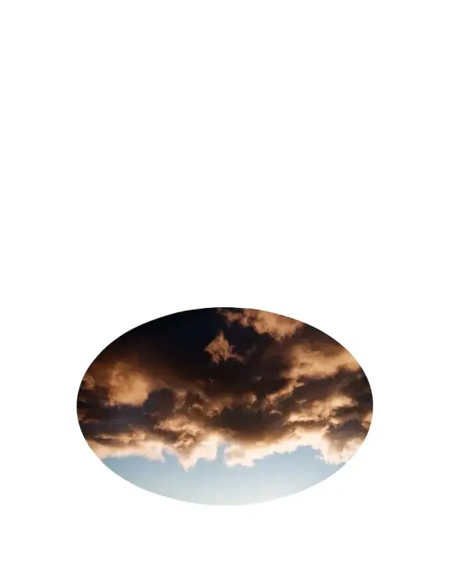 "November Sunset Clouds" Photography Art Print