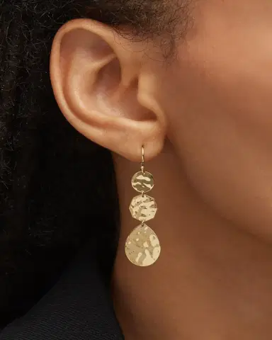Ippolita Small Crinkle Crazy 8's Earrings in 18K | Thumbnail 2