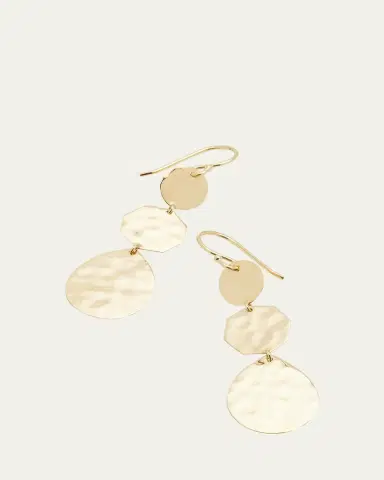 Ippolita Small Crinkle Crazy 8's Earrings in 18K | Thumbnail 3