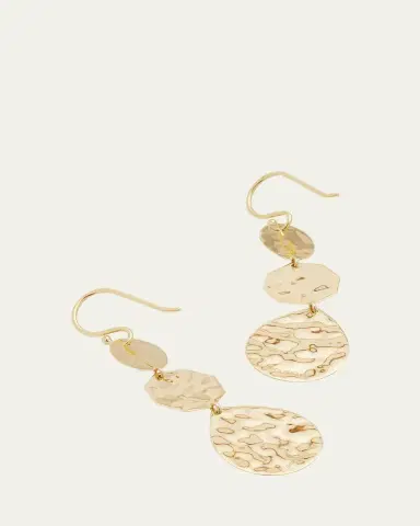 Ippolita Small Crinkle Crazy 8's Earrings in 18K | Thumbnail 4