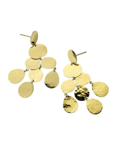 Ippolita Small Crinkle Chandelier Earrings in 18K | Thumbnail 1