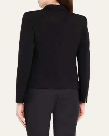 Akris punto Wool Jersey Tailored Blazer Jacket | Thumbnail 8 Akris punto Wool Jersey Tailored Blazer Jacket | Thumbnail 8