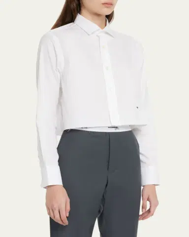 Hommegirls Boxy Cropped Shirt | Thumbnail 4 Hommegirls Boxy Cropped Shirt | Thumbnail 4