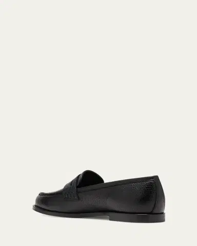 Manolo Blahnik Perrita Leather Penny Loafers | Thumbnail 4 Manolo Blahnik Perrita Leather Penny Loafers | Thumbnail 4