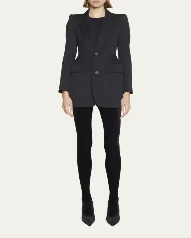 Balenciaga Hourglass Wool Blazer Jacket | Thumbnail 2 Balenciaga Hourglass Wool Blazer Jacket | Thumbnail 2