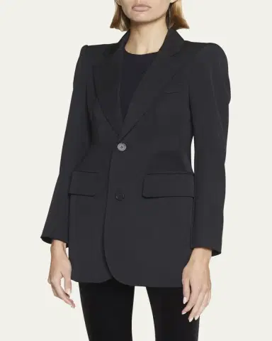 Balenciaga Hourglass Wool Blazer Jacket | Thumbnail 4 Balenciaga Hourglass Wool Blazer Jacket | Thumbnail 4