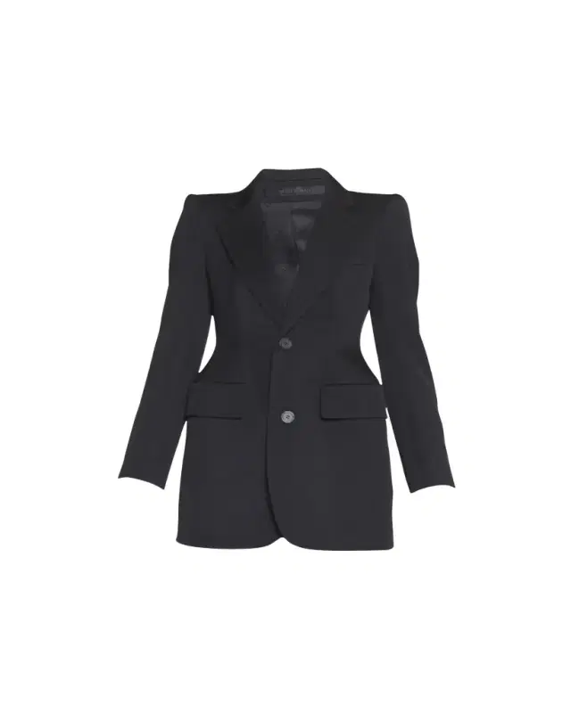 Hourglass Wool Blazer Jacket