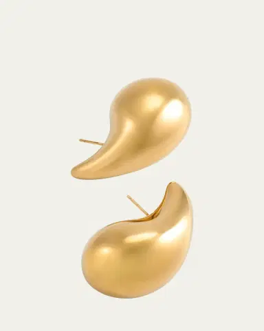 Bottega Veneta Large Drop Earrings | Thumbnail 3 Bottega Veneta Large Drop Earrings | Thumbnail 3