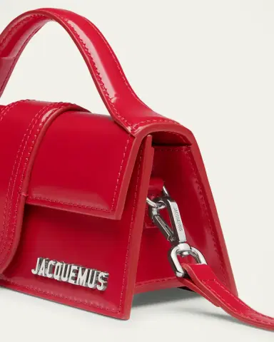 Jacquemus Le Bambino Patent Top-Handle Bag | Thumbnail 9