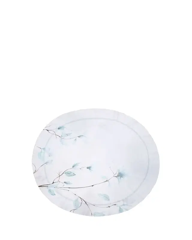 Japan Aqua Tablecloth, 71" Round