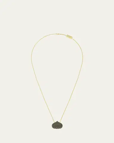 KAMAL Eye Adore Black Diamond Pave Pendant Necklace, 15mm | Thumbnail 3 KAMAL Eye Adore Black Diamond Pave Pendant Necklace, 15mm | Thumbnail 3