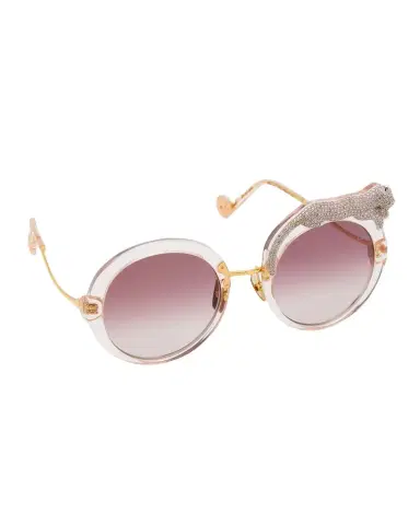Anna-Karin Karlsson Rose et la Roue Round Mixed-Media Sunglasses | Thumbnail 1 Anna-Karin Karlsson Rose et la Roue Round Mixed-Media Sunglasses | Thumbnail 1