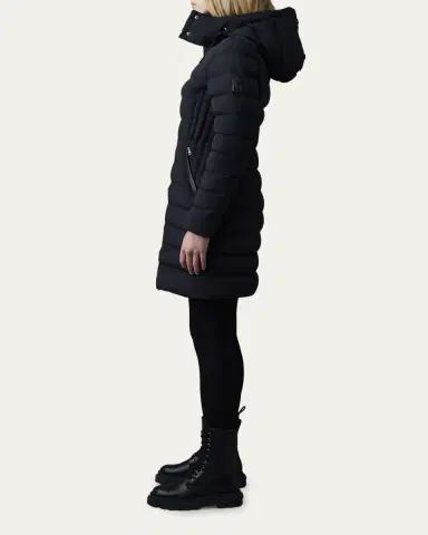 Mackage Farren Detachable-Hood Lightweight Down Coat | Thumbnail 4 Mackage Farren Detachable-Hood Lightweight Down Coat | Thumbnail 4