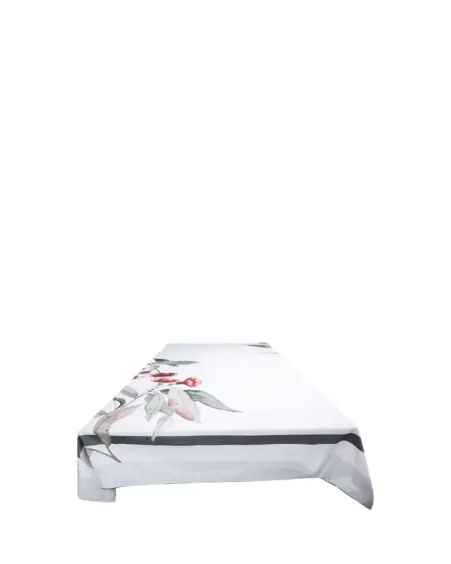 The Lino Princess Eucalyptus Tablecloth, 71" x 125"