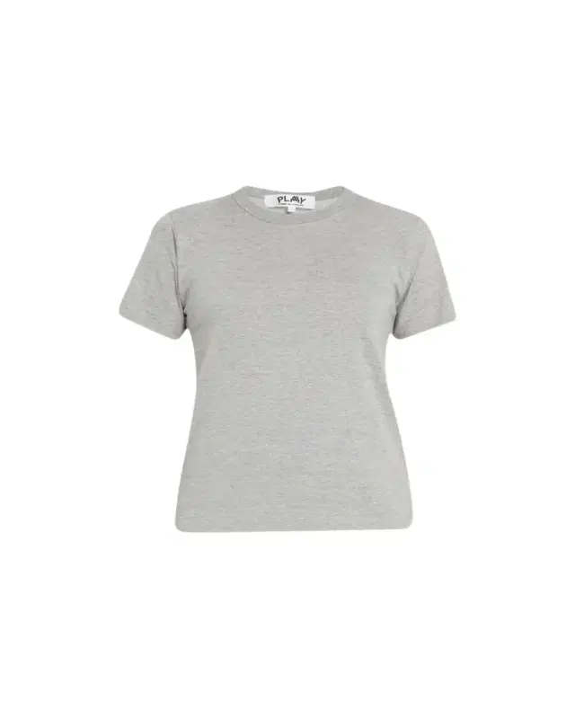 CDG Play Embroidered Heart and Invader Patch Cotton T-Shirt