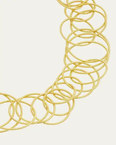 Buccellati 18K Yellow Gold Hawaii Short Necklace | Thumbnail 3