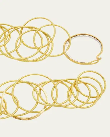 Buccellati 18K Yellow Gold Hawaii Short Necklace | Thumbnail 4