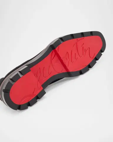 Christian Louboutin Men's Alpinosol Soft Leather Chelsea Boots | Thumbnail 4 Christian Louboutin Men's Alpinosol Soft Leather Chelsea Boots | Thumbnail 4