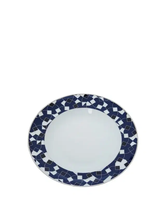 The Lino Night Dinner Plates, Set of 4