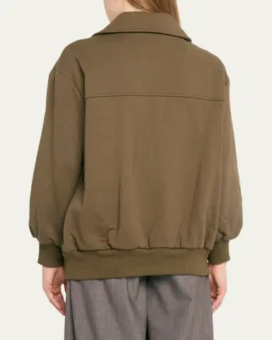 FAZ Jane Snap-Button Bomber Jacket | Thumbnail 3