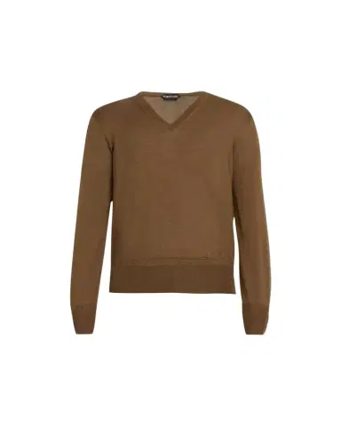 Tom Ford Men's Cashmere V-Neck Sweater | Thumbnail 1