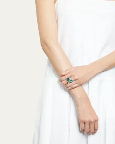 Pomellato Nudo Petit 18K Gold Ring with Prasiolite | Thumbnail 5