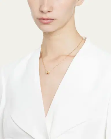 Pomellato Iconica 18K Rose Gold Diamond Pendant Necklace | Thumbnail 3