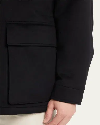 Zegna Men's Oasi Cashmere Elements Coat | Thumbnail 5