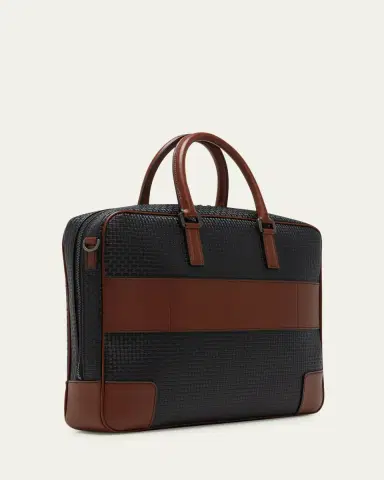 Serapian Men's Slim Stepan 72 Briefcase | Thumbnail 3